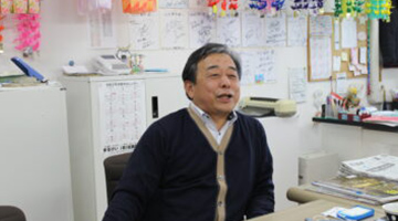 仙台朝市商店街振興組合 理事長 入間田博さん / (有)佐藤敬商店 社長 佐藤誠さん /株式会社サトー商会 C＆C本部 仙台朝市店 屋代英二さん